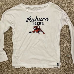 Auburn Under Armour Ladies White Medium T-shirt